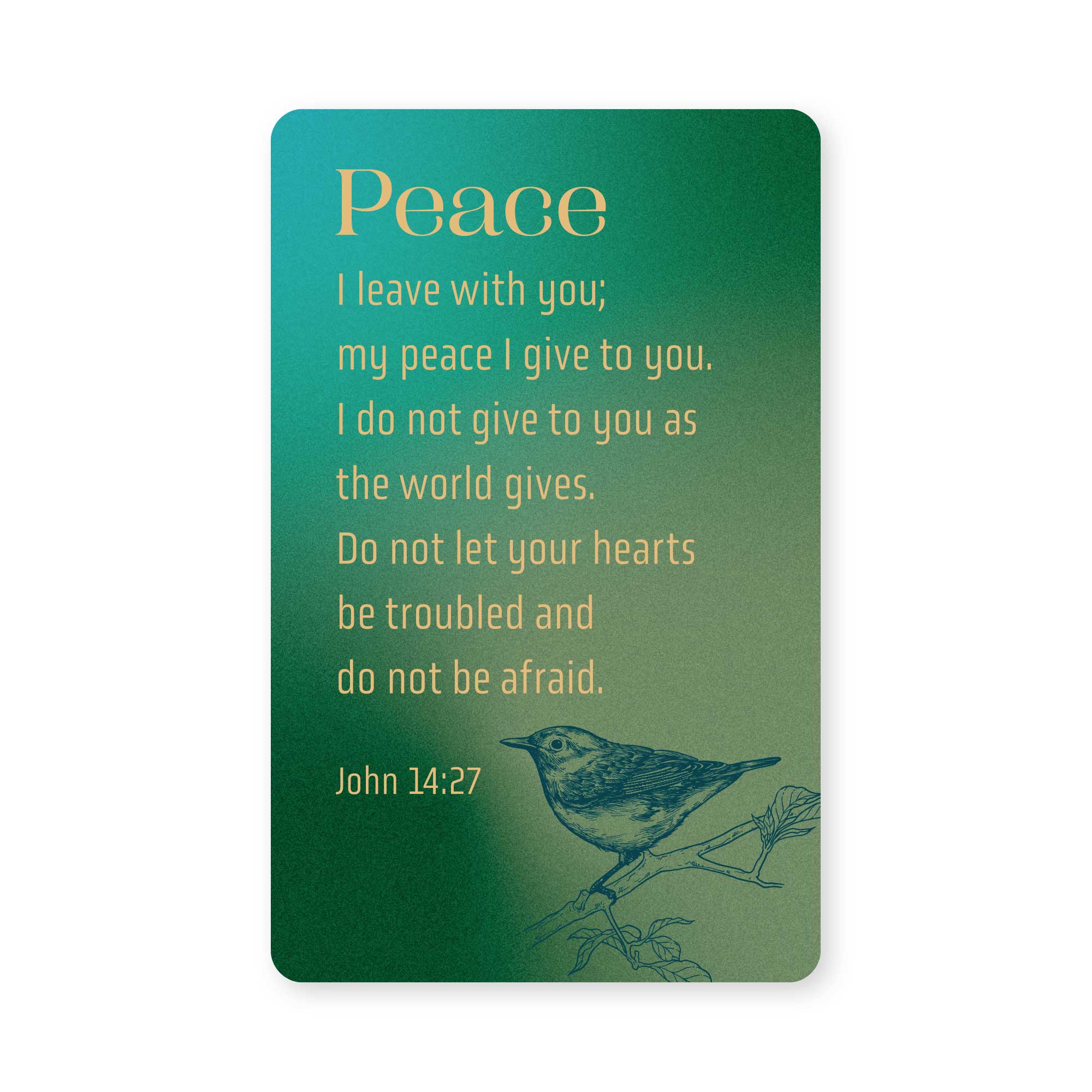 Peace — John 14:27 Image