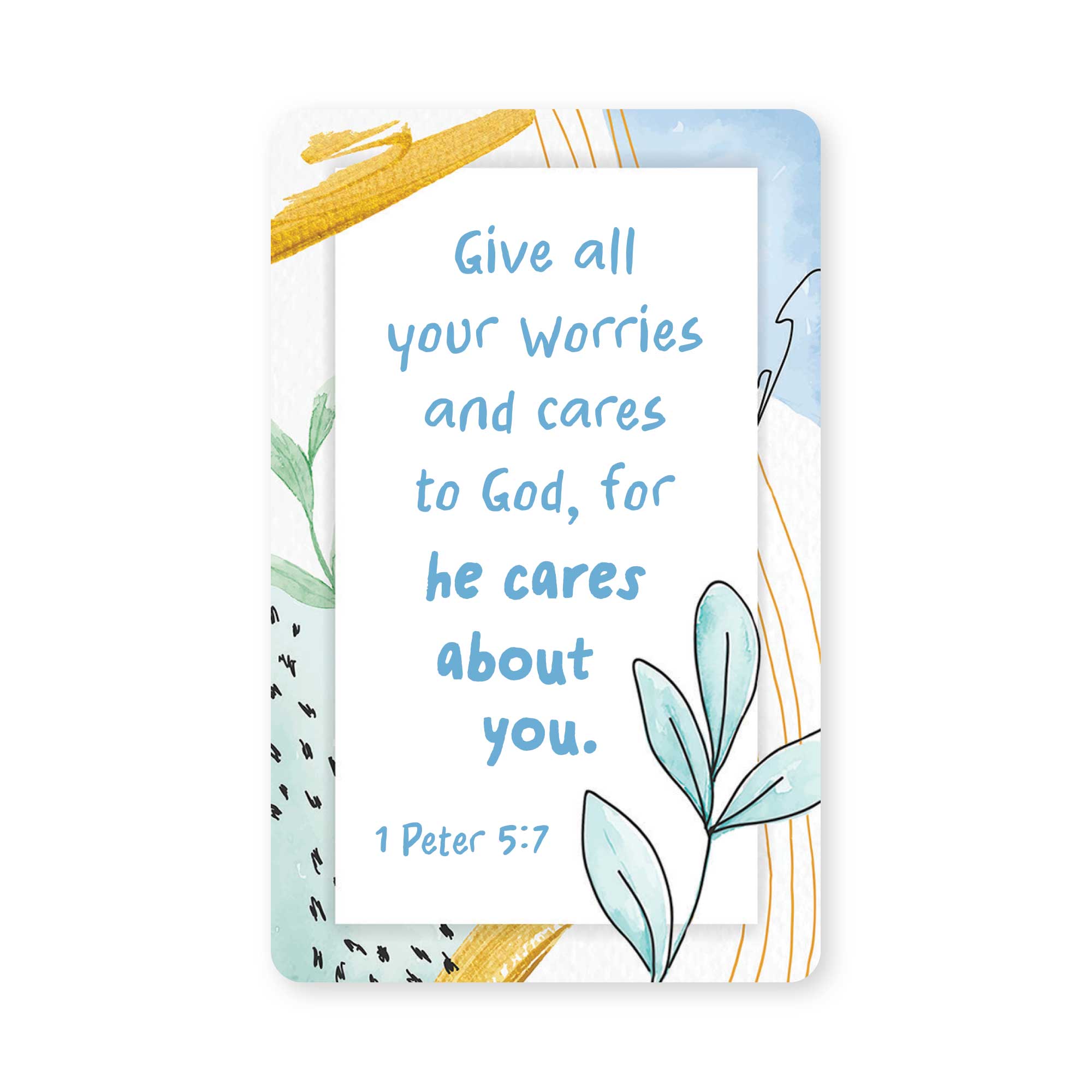He Cares About You — 1 Peter 5:7 Image